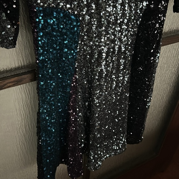 Koche Football Sequin Tee Shirt Dress size US 6 - Picture 10 of 13